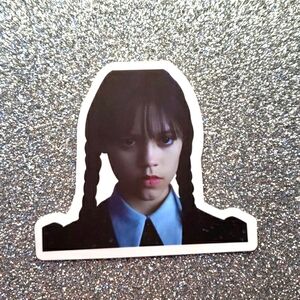 ADDAMS FAMILY waterproof sticker Wednesday